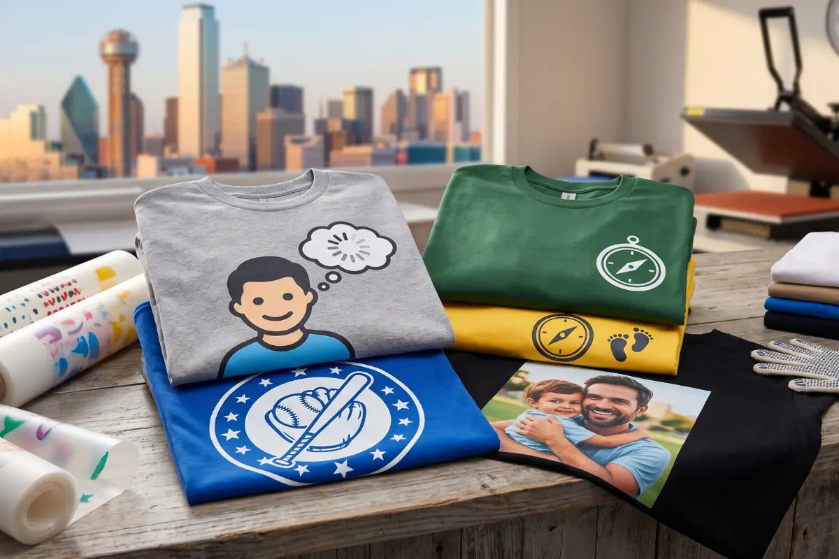 Custom Father’s Day Shirts Dallas | Same-Day Printing at DTF Dallas - DTF Dallas