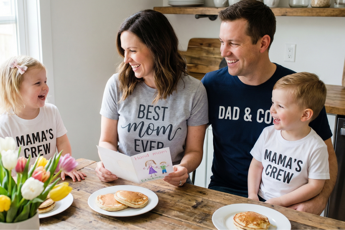 Custom Mother's Day Shirts in Dallas: Same-Day DTF Transfers for May 10, 2026