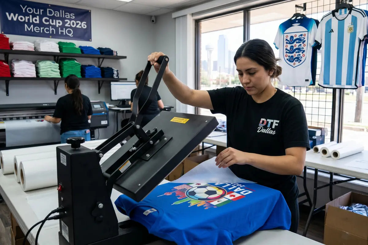 World Cup 2026 Custom Shirts in Dallas: Fan Gear, Event Merch, and Team Jerseys - DTF Dallas