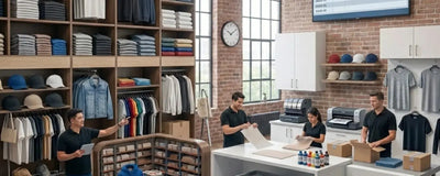 Creating "Dropship-Ready" Apparel: How custom DTF Transfers Simplify Inventory Management