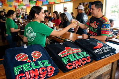 Cinco de Mayo Shirt Ideas for Restaurants, Events, and Last-Minute Orders - DTF Dallas
