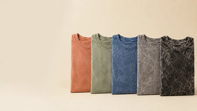 Garment Dyed T-Shirts: Pigment Dye, Vintage Wash and Mineral Wash Explained - DTF Dallas