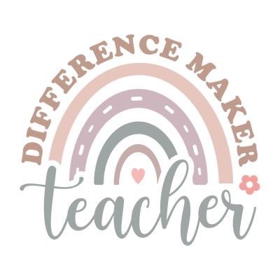Difference Maker Teacher Day Design | DTF Dallas - DTF Dallas