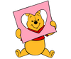 Winnie the Pooh - Valentine's Day Heart Design | DTF Dallas - DTF Dallas