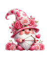 Gnome Cupid Valentine's Day Design | DTF Dallas - DTF Dallas
