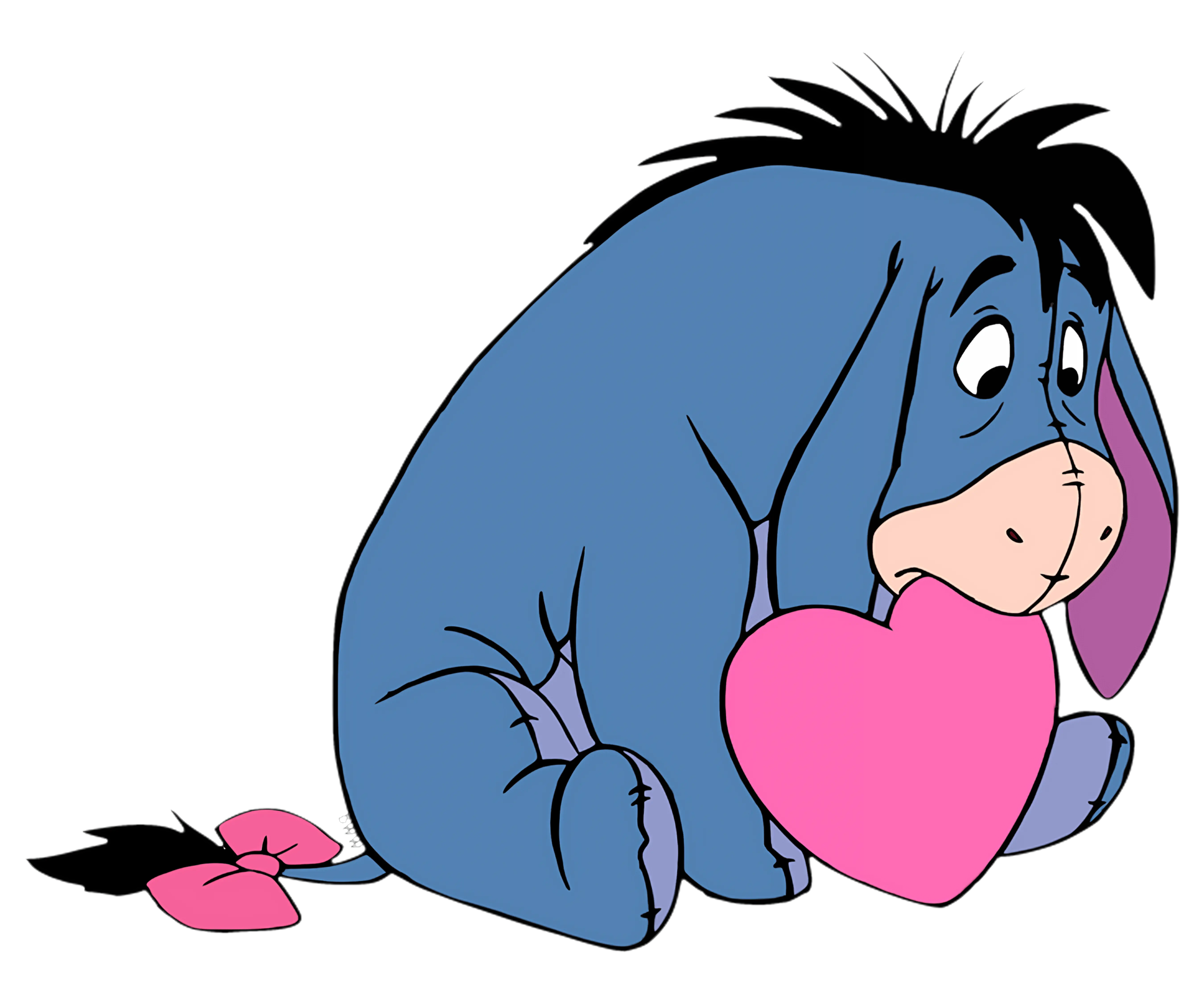 Disney Valentine Eeyore - Puf con diseño Amazon.com: Disney Valentine Eeyore - Puf con diseño de