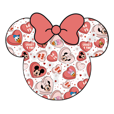 Disney Minnie Mouse - Hug Me Valentine Design | DTF Dallas - DTF Dallas