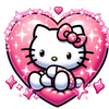 Hello Kitty Hug Me Valentine's Day Design | DTF Dallas - DTF Dallas