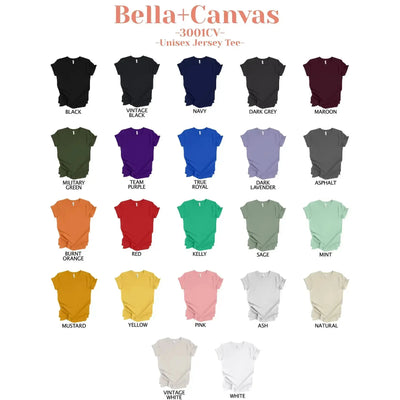 Bella + Canvas 3001CV | Unisex Jersey Tee 3001 CV - DTF Dallas