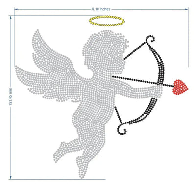 Cupid 21060 Rhinestone - DTF Dallas