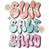 Sun Salt Sand Summer DTF Ready Press | DTF Dallas - DTF Dallas