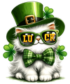 St. Patrick's Day Cool Lucky Cat Design | DTF Dallas - DTF Dallas