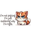 Angry Cat Design - DTF Ready To Press - DTF Dallas