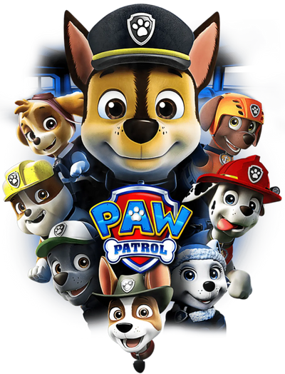 Paw Patrol Design - DTF Ready To Press - DTF Dallas