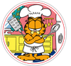 Chef Garfield Cartoon Design - DTF Ready To Press - DTF Dallas
