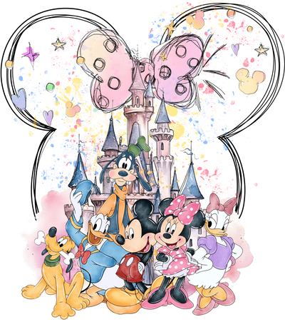 Disneyland Family Minnie Mouse Design | DTF Dallas - DTF Dallas