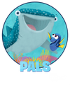 Disney Finding Dory Pals Design - DTF Ready To Press - DTF Dallas