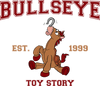 Disney Toy Story Bullseye Design - DTF Ready To Press - DTF Dallas