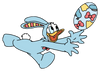 Donald Duck Easter Hunting Design - DTF Ready To Press - DTF Dallas
