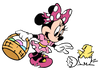 Disney Minnie Mouse Easter Hunting Design (V2) | DTF Dallas - DTF Dallas