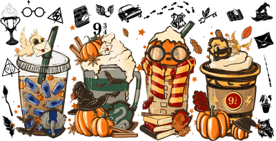 Harry Potter Halloween Design - DTF Ready To Press - DTF Dallas