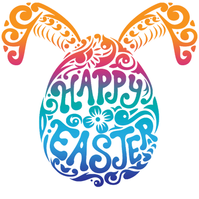 Happy Easter Design DTF-Ready to Press (V1) | DTF Dallas - DTF Dallas