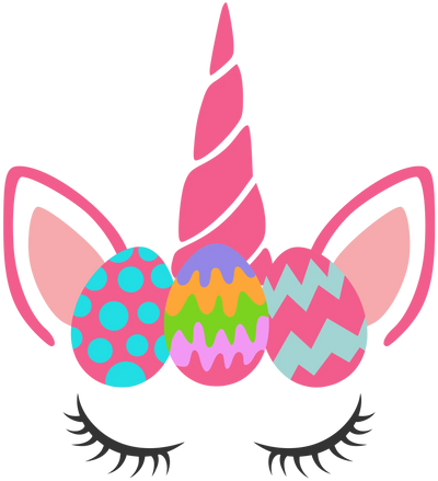 Easter Unicorn Design - DTF Ready To Press - DTF Dallas