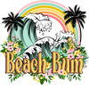 Beach Bom Design - DTF Ready To Press - DTF Dallas