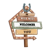 The Wild West Welcomes You - Western Design | DTF Dallas - DTF Dallas