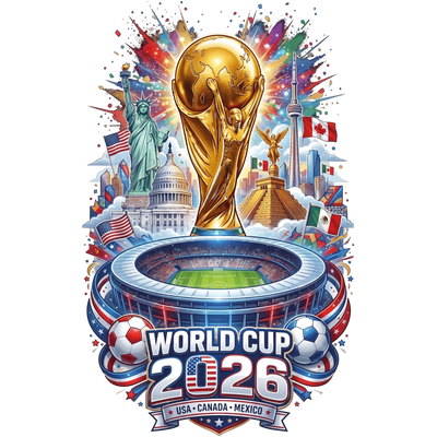 World Cup 2026 Usa Canada Soccer - DTF Ready To press - DTF Dallas