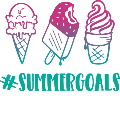 Summer Goals Design - DTF Ready To Press - DTF Dallas
