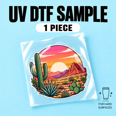 Free DTF Transfers and UV DTF Stickers Samples Pack - DTF Dallas