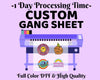 Gang Sheets - DTF Dallas