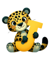 Animal Alphabet J Jaguar Design - DTF Ready To Press - DTF Dallas