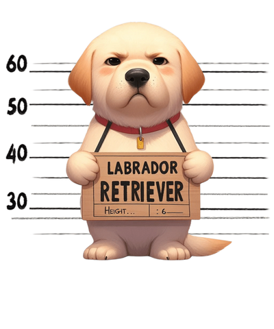 Labrador Retriever Dog Dad Design - DTF Ready To Press - DTF Dallas