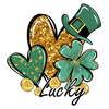Lucky Heart St. Patrick’s Day DTF Press V1 | DTF Dallas - DTF Dallas