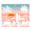 Sun Salt Sand Summer DTF Ready Press V1 | DTF Dallas - DTF Dallas