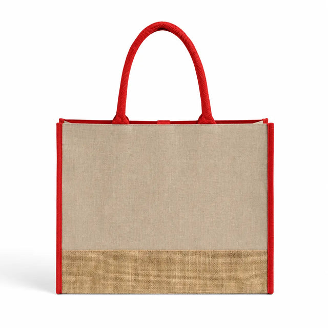 Fashion Jute Tote Bags / Heavy Duty Burlap Bags - TJ892 - DTF Dallas