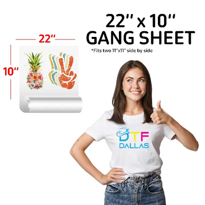 DTF Transfer Gang Sheets - DTF Dallas