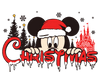 Festive Mouse Christmas Design Ready Press V3 | DTF Dallas - DTF Dallas