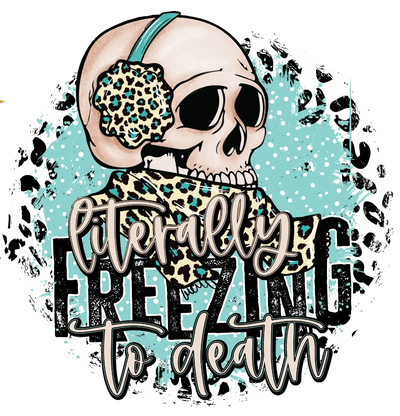 Freezing to Death Christmas Design | DTF Dallas - DTF Dallas