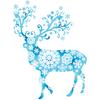 Christmas Deer Design DTF-Ready to Press | DTF Dallas - DTF Dallas