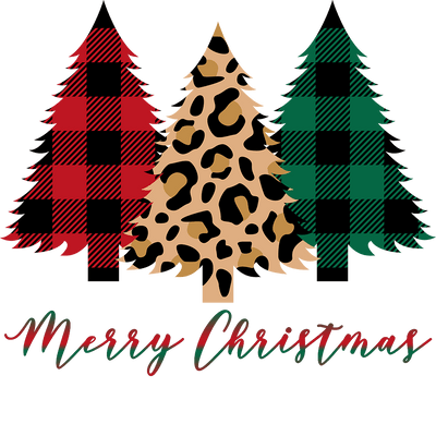 Merry Christmas DTF Design - Ready to Press V13 | DTF Dallas - DTF Dallas