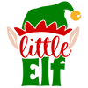 Christmas Little Elf Design - DTF Ready To Press - DTF Dallas