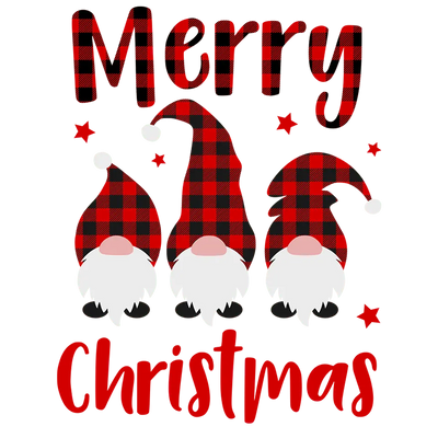 Merry Christmas DTF Design - Ready to Press V5 | DTF Dallas - DTF Dallas
