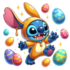 Disney Baby Stitch Happy Easter Design | DTF Dallas - DTF Dallas