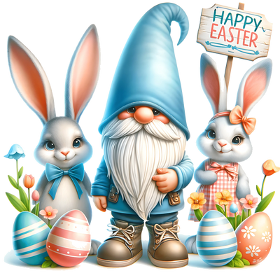 Cute Family Easter Design - DTF Ready To Press - DTF Dallas