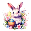 Egg Hunting Easter Design - DTF Ready To Press - DTF Dallas