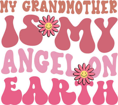 Cute Grandmother Design - DTF Ready To Press - DTF Dallas