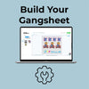 Preview of finished custom DTF gang sheet ready to print